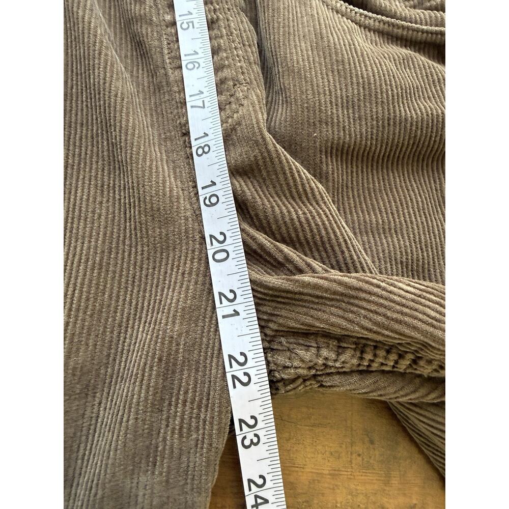 We The Free FREE PEOPLE Ziggy Cord Overalls Brown Corduroy Bibs Size Small Boho - Picture 11 of 12